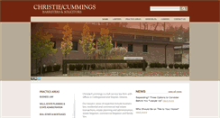 Desktop Screenshot of christiecummings.com